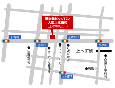 東京お茶の水校地図